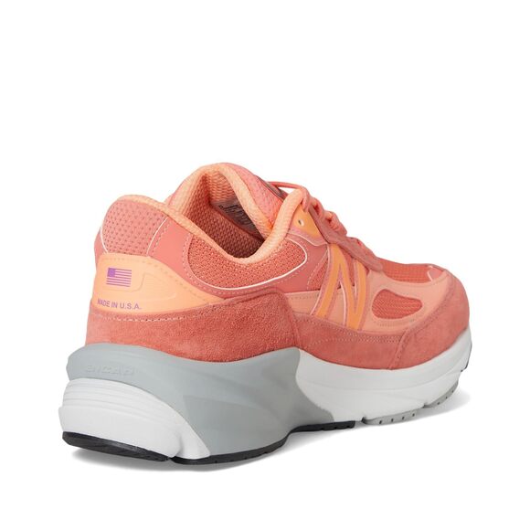 New Balance Unisex 990v6 Made in USA Sneakers Sunrise Purple 10 M